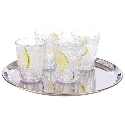 Artikelbild 3 für APS Tablett KAFFEEHAUS silber rund Ø 27,0 cm, Artikelnummer 197507