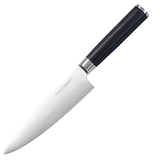 Artikelbild 1 für Echtwerk Kochmesser Damast silber, schwarz, Klinge: 18,0 cm, 1 St., Artikelnummer 649697