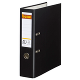 Artikelbild 1 für bene No.1 Power Ordner schwarz Kunststoff 8,0 cm DIN A4, 1 St., Artikelnummer 426239