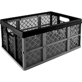 Artikelbild 1 für helit the flap-line Klappbox 32,0 l anthrazit/schwarz 35,0 x 47,5 x 22,7 cm, 1 St., Artikelnummer 427957