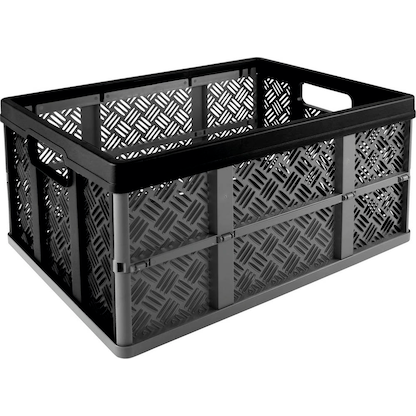 Artikelbild für helit the flap-line Klappbox 32,0 l anthrazit/schwarz 35,0 x 47,5 x 22,7 cm, 1 St., Artikelnummer 427957