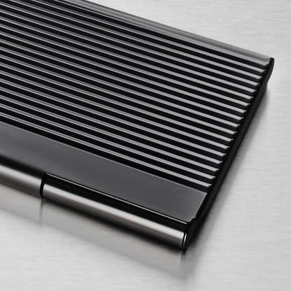 Artikelbild 2 für SIGEL Visitenkartenetui schwarz, für bis zu 20 Visitenkarten, Artikelnummer 353742