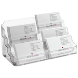 Artikelbild 1 für SIGEL Visitenkartenhalter glasklar, für pro Fach bis zu 70 Visitenkarten, Artikelnummer 569988