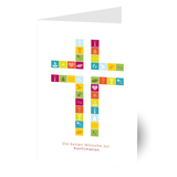 Artikelbild 1 für LUMA Konfirmationskarte Kreuz LU158 DIN B6, 1 St., Artikelnummer 878763