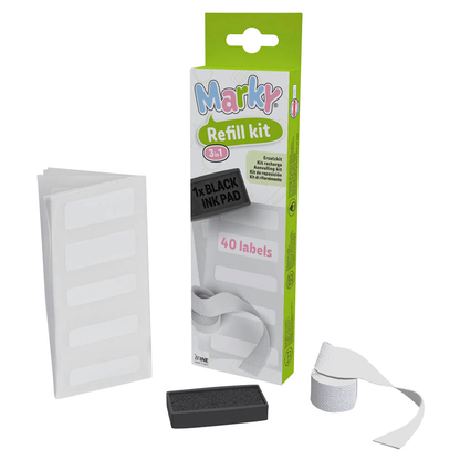 Artikelbild für COLOP Stempelkissen Marky Nachfüllset schwarz, 1 Set, Artikelnummer 451439