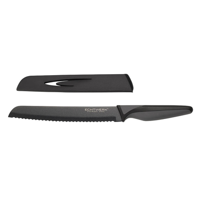 Artikelbild 2 für Echtwerk Brotmesser Black Steel schwarz, Klinge: 20,0 cm, 1 St., Artikelnummer 649719