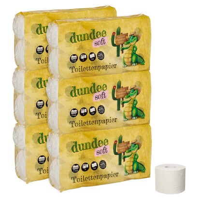 Artikelbild für dundee Toilettenpapier soft 4-lagig, 48 Rollen, Artikelnummer 663496