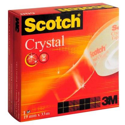 Artikelbild 2 für Scotch Crystal Klebefilm kristall-klar 19,0 mm x 33,0 m 1 Rolle, Artikelnummer 230912