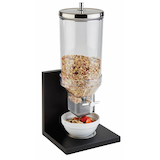 Artikelbild 1 für APS Müslispender Bridge Buche schwarz, silber 4,5 l, 1 St., Artikelnummer 270159