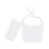 Artikelbild 1 für Meditrade® unisex Lätzchen weiß Einheitsgröße 10 St., Artikelnummer 564509