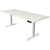 Artikelbild 1 für Kerkmann Move 1 stable elektrisch höhenverstellbarer Schreibtisch weiß rechteckig, T-Fuß-Gestell weiß 200,0 x 80,0 cm, Artikelnummer 751299