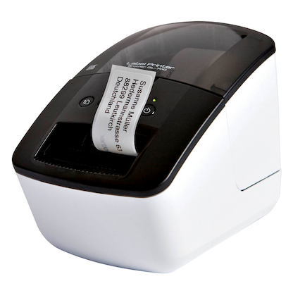 Artikelbild 3 für brother QL-700 Etikettendrucker weiß, schwarz, Artikelnummer 694588