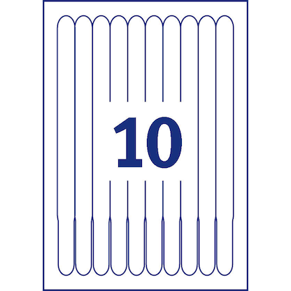 Artikelbild 4 für AVERY Zweckform Eintrittsbänder weiß, 100 St., Artikelnummer 426705