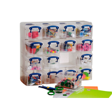 Artikelbild 1 für Really Useful Box Kleinteilemagazin 16x 0,3 l transparent 37,5 x 12,5 x 31,0 cm, 1 St., Artikelnummer 112538