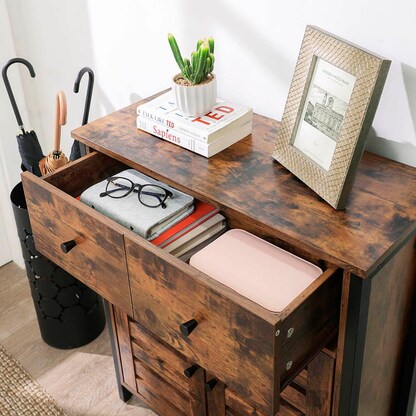 Artikelbild 7 für VASAGLE Sideboard, LSC86BXV1 braun 70,0 x 30,0 x 80,0 cm, 1 St., Artikelnummer 292017