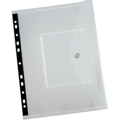 Artikelbild 2 für EICHNER Dokumententaschen CD DIN A4 transparent glatt, 5 St., Artikelnummer 701023