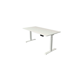 Artikelbild 1 für Kerkmann Move 1 stable elektrisch höhenverstellbarer Schreibtisch weiß rechteckig, T-Fuß-Gestell weiß 160,0 x 80,0 cm, Artikelnummer 750319