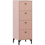 Artikelbild 1 für MÖBELPARTNER Kommode Smash, 156495 apricot 40,1 x 40,0 x 116,7 cm, 1 St., Artikelnummer 255028