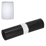 Artikelbild 1 für DEISS Müllbeutel 50,0 l schwarz 60 µm, 25 St., Artikelnummer 417489