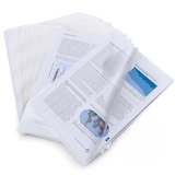 Artikelbild 1 für RAPESCO® Sichthüllen ECO DIN A4 transparent genarbt, 25 St., Artikelnummer 782687