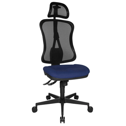 Artikelbild für Topstar Bürostuhl Head Point SY, HE200 G26X Stoff blau, Gestell schwarz, Artikelnummer 414367