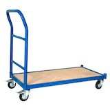 Artikelbild 1 für SZ Metall Transportwagen blau 100,0 x 50,0 x 90,0 cm bis 250,0 kg, Artikelnummer 803619