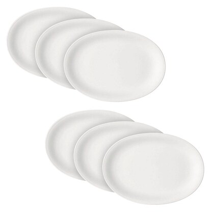 Artikelbild für BAUSCHER Servierplatten smart weiß 29,0 x 20,0 cm, 6 St., Artikelnummer 976312