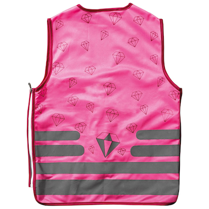 Artikelbild 6 für ROTH Mädchen Kinder-Warnweste Diamant pink Einheitsgröße, Artikelnummer 580809