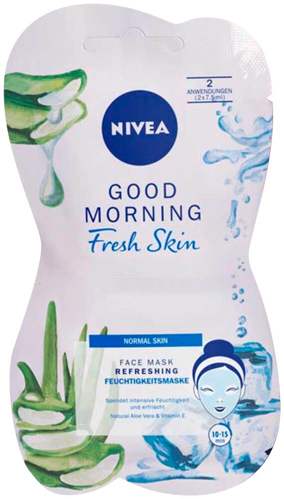 24 X NIVEA Visage Intensiv Gesichtsmaske 15 Ml – Pflegend Mit Honigextrakt & Mandelöl Für Trockene Haut