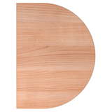 Artikelbild 1 für HAMMERBACHER Anbautisch höhenverstellbar LA60 nussbaum, grau halbrund 60,0 x 80,0 x 65,5 - 82,5 cm, Artikelnummer 990291