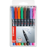 Artikelbild 1 für STABILO OHPen Folienstifte-Set farbsortiert permanent, 8 St., Artikelnummer 155113