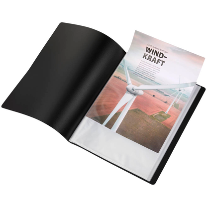 Artikelbild 4 für PAGNA Office Sichtbuch DIN A4, 20 Hüllen schwarz, 1 St., Artikelnummer 609187