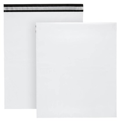 Artikelbild für LMG Folienversandtaschen Super elastisch ohne Fenster weiß 100 St., Artikelnummer 576326
