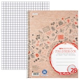 Artikelbild 1 für herlitz Collegeblock Recycling Lineatur 28 kariert DIN A4 Innen- und Außenrand, 1 St., Artikelnummer 792899