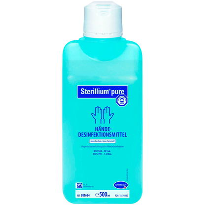 Artikelbild für HARTMANN Sterillium pure Händedesinfektionsmittel 500 ml, Artikelnummer 635687