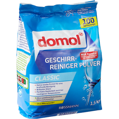 Artikelbild für domol CLASSIC Spülmaschinen-Pulver 1,5 kg, Artikelnummer 750903
