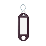 Artikelbild 1 für WEDO Schlüsselanhänger schwarz, 10 St., Artikelnummer 639981