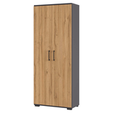 Artikelbild 1 für GERMANIA Aktenschrank Profi 3.0, 4250-564 grafit, grandson-eiche 4 Fachböden 80,0 x 40,0 x 200,0 cm, Artikelnummer 158871