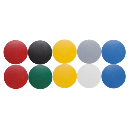 Artikelbild für MAUL Magnete farbsortiert, Kunststoff Ø 3,2 cm, 10 St., Artikelnummer 643076