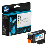 Artikelbild 1 für HP 72(C9384A) schwarz matt, gelb Druckkopf, Artikelnummer 270264