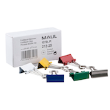 Artikelbild 1 für MAUL Foldbackklammern farbsortiert 2,5 cm, 12 St., Artikelnummer 958728