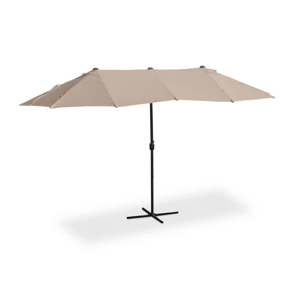Greendale Home Fashions Outdoor Sitzkissen-Set – 2-teilig, Sonnenschirm-Stoff, Mitternacht – Für Terrassenmöbel
