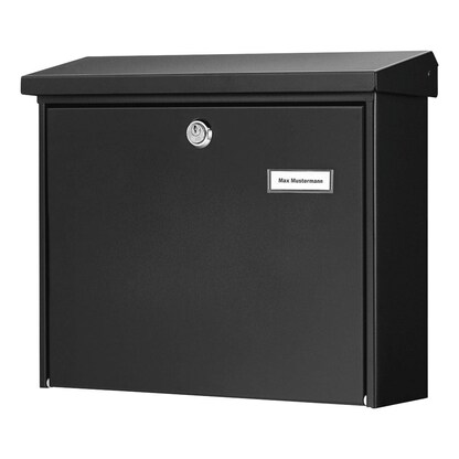 Artikelbild 6 für BURG WÄCHTER Briefkasten Amsterdam 20240 schwarz, Artikelnummer 503314