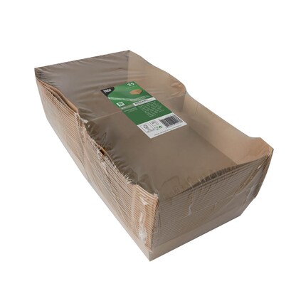 Artikelbild 3 für PAPSTAR Burger-Boxen braun 17,0 x 17,0 cm, 25 St., Artikelnummer 466031