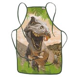 Artikelbild 1 für ROTH Jungen Kinder Malschürze Tyrannosaurus grün Einheitsgröße 1 St., Artikelnummer 580729