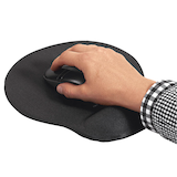 Artikelbild 1 für DURABLE Mousepad mit Handgelenkauflage anthrazit, Artikelnummer 187666