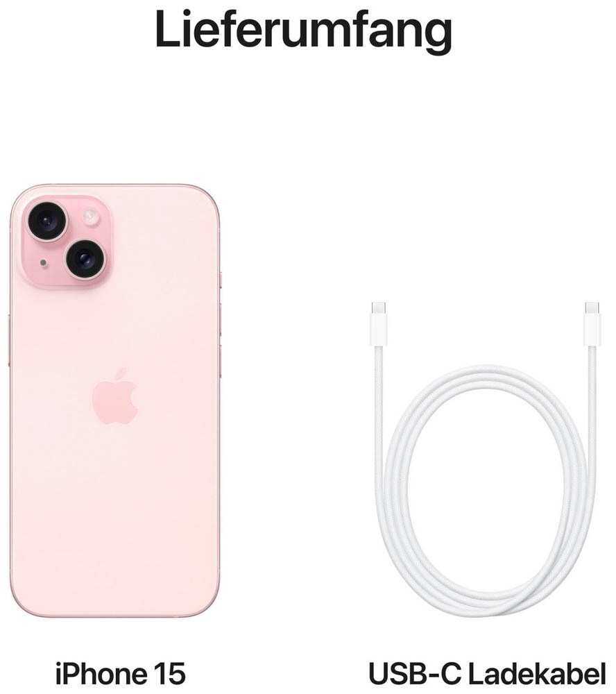 Apple iPhone 15 pink 128 GB | office discount