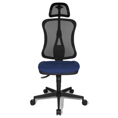 Artikelbild 3 für Topstar Bürostuhl Head Point SY, HE200 G26X Stoff blau, Gestell schwarz, Artikelnummer 414367