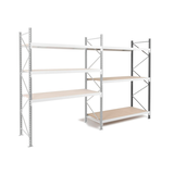 Artikelbild 1 für Manorga Anbau-Schwerlastregal EPSIVOL ARZ2012603SAOA014 lichtgrau, graphitgrau 125,0 x 60,0 x 200,0 cm, Artikelnummer 884603