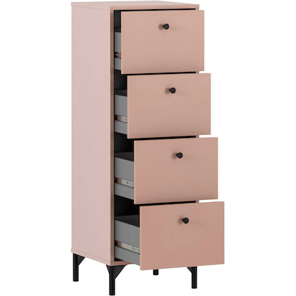 Artikelbild 7 für MÖBELPARTNER Kommode Smash, 156495 apricot 40,1 x 40,0 x 116,7 cm, 1 St., Artikelnummer 255028